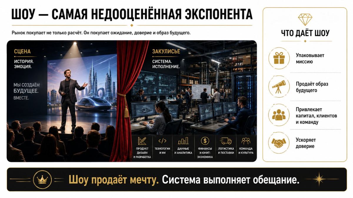 Шоу — самая недооценённая экспонента